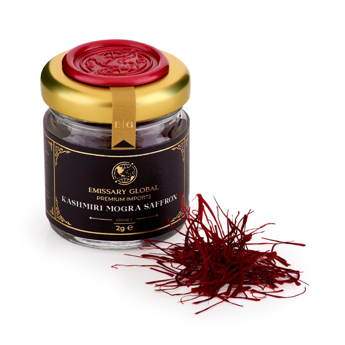 Kashmiri Mogra Saffron 2 gram Jar